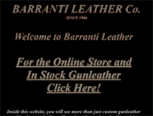 Tablet Screenshot of barrantileather.com